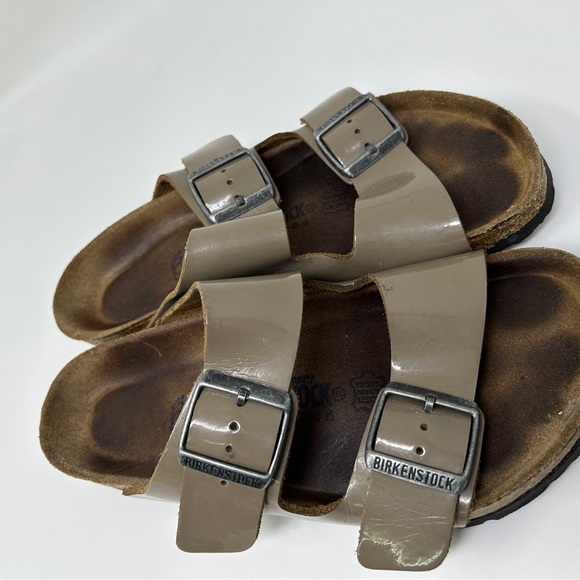 For repair Birkenstock Brown Arizona Sandal Size 37 See pics, (((Needs Repair) - Picture 15 of 16